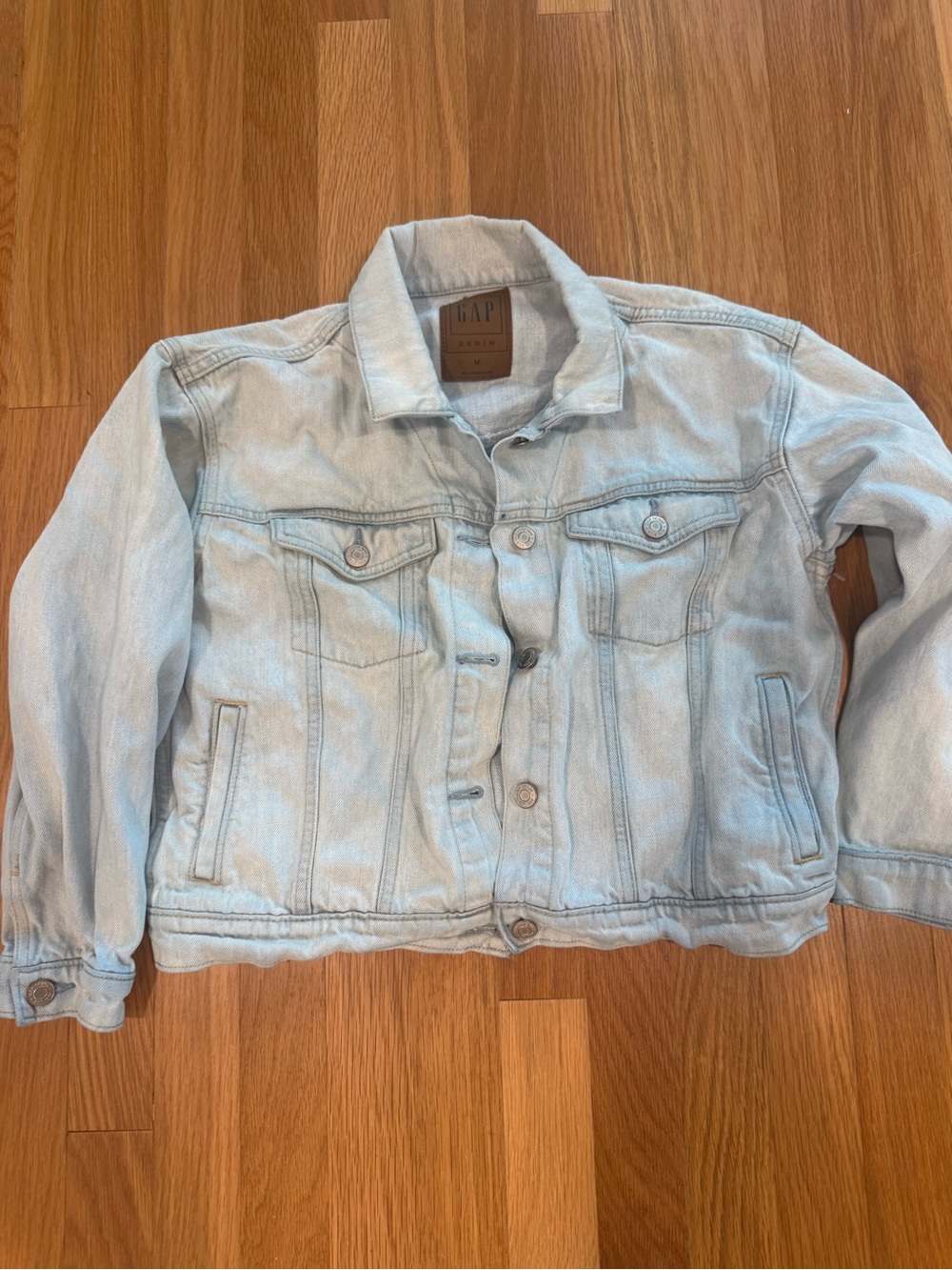 GAP Light Wash Denim Jacket - Light Blue